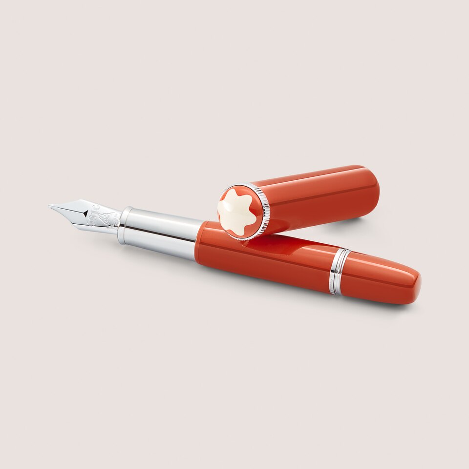 Montblanc Heritage Rouge et Noir "Baby" Special Edition Coral-Coloured Fountain Pen M - 5