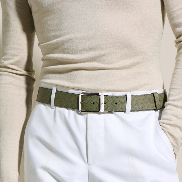 Multilime leather 35mm belt - 2