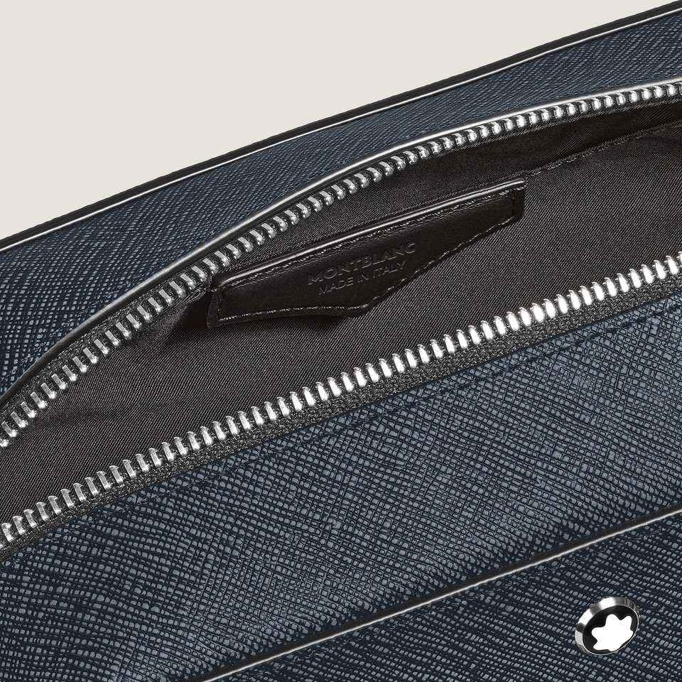 Kosmetik-Clutch aus Sartorial Leder - 5