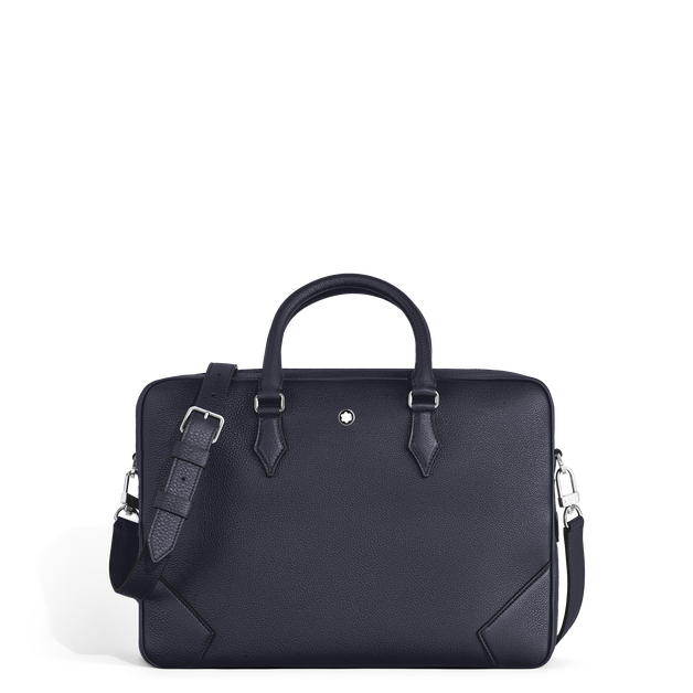 Porte-documents Moyen Format en Cuir Grain&eacute; - 1