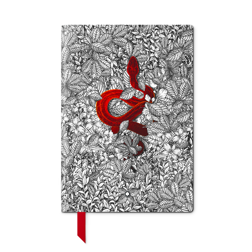 Medium Notebook, The Legend of Zodiacs, The Snake, Lined Pages - 1