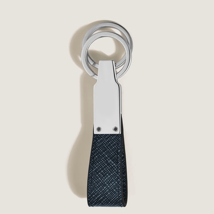 Estuche para Llaves de Anilla de Piel Sartorial