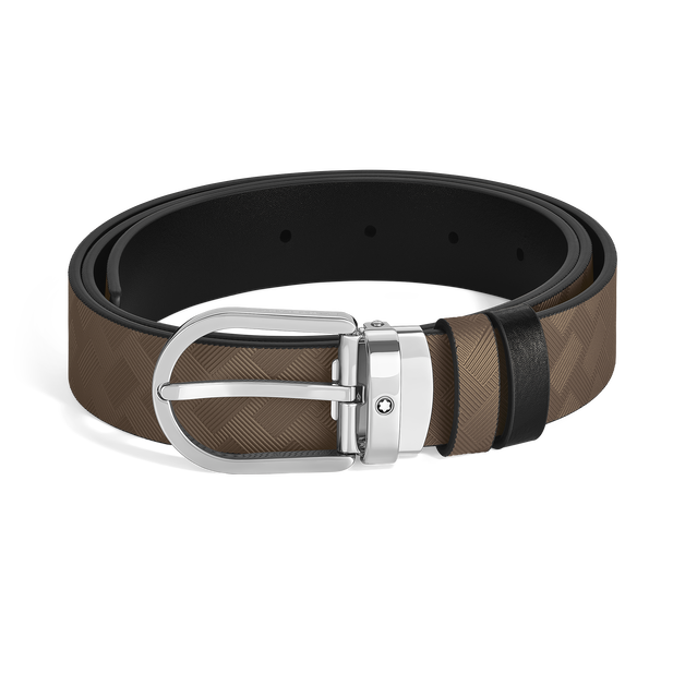 Horseshoe 30&nbsp;mm Reversible Belt in Extreme Leather - 1
