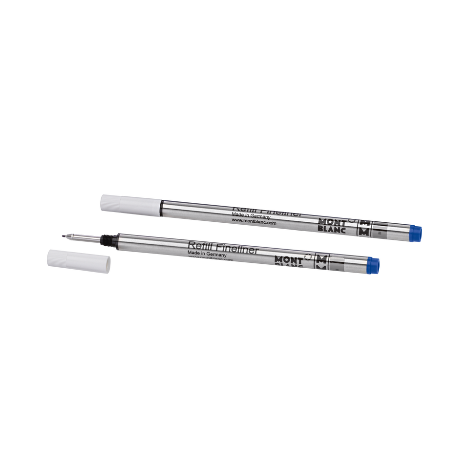 2 Fineliner Refills, Royal Blue - Broad - 2