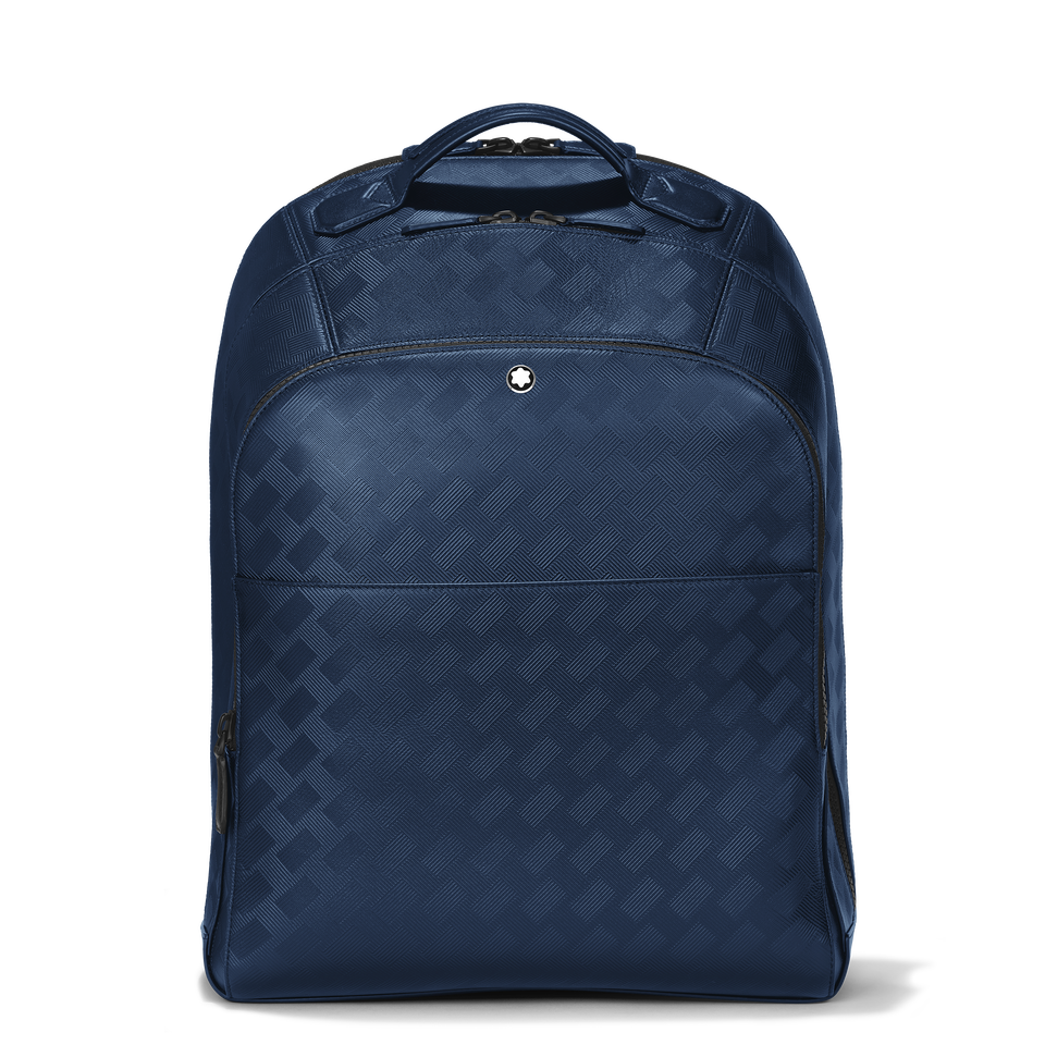 Large Backpack with 3 Compartments in Extreme Leather - 1