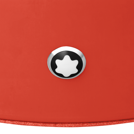 Large Round Desk Tray in Lacquered Wood