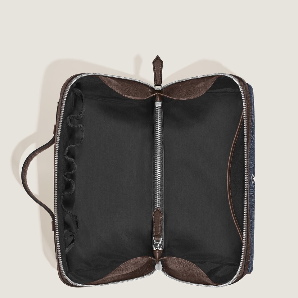 Toiletry Case in 4810 Denim - 6