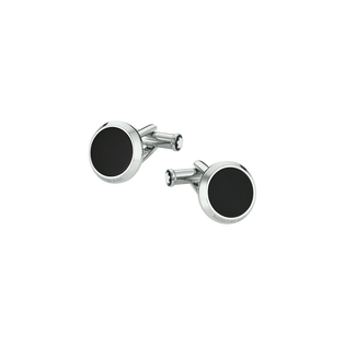 Meisterst&uuml;ck Cufflinks with Onyx Inlay
