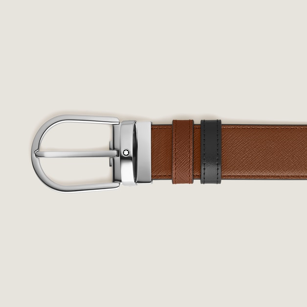 Horseshoe 35&nbsp;mm Reversible Belt in Sartorial Leather - 2