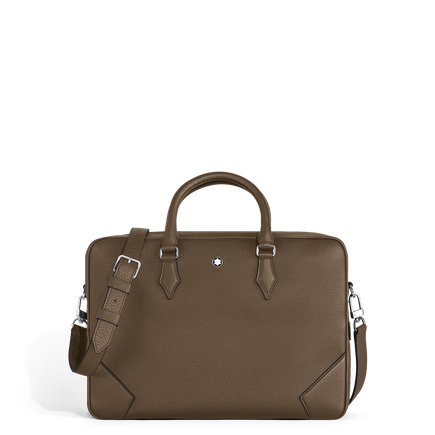 Medium Briefcase in Grain Leather