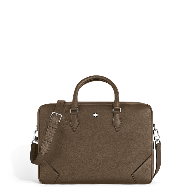 Medium Briefcase in Grain Leather - 1