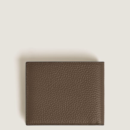 Cartera para 6 Tarjetas de Piel Grain