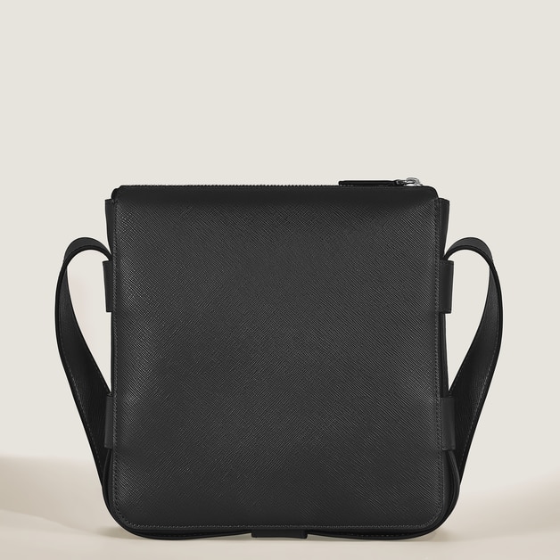 Vertical Belt Messenger Bag in Sartorial Leather - 6