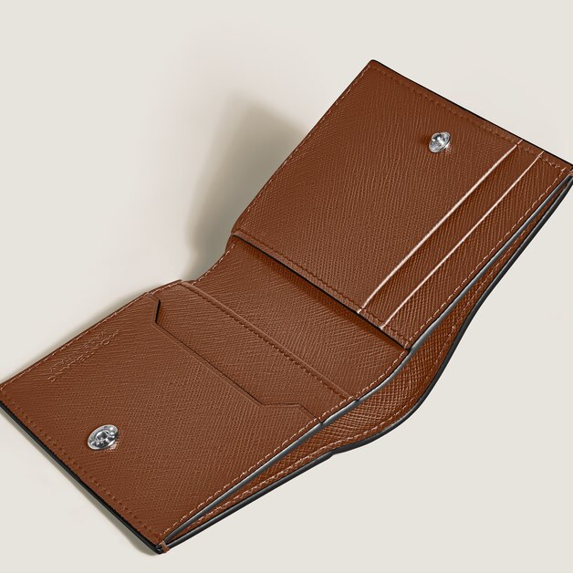 Mini Wallet 4cc in Sartorial Leather - 3