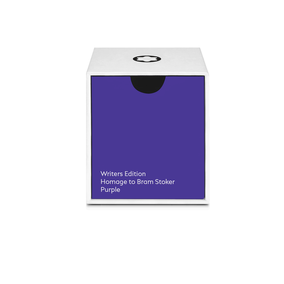 Ink Bottle, Writers Edition Homage to Bram Stoker, Purple, 50 ml - 3