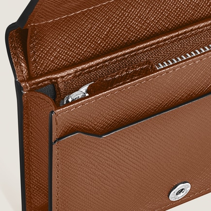 Nano Continental Wallet in Sartorial Leather