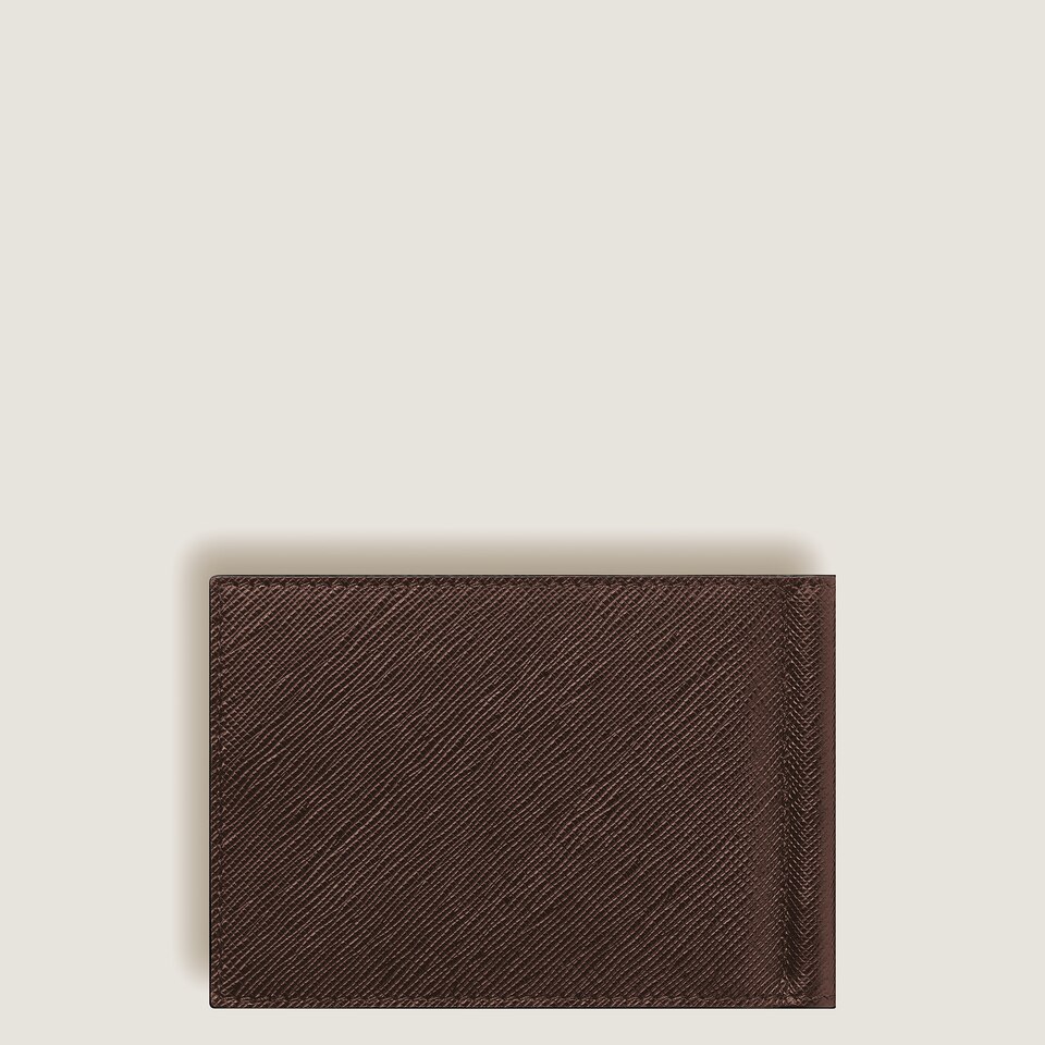 Wallet 6cc with Money Clip in Sartorial Leather - 4