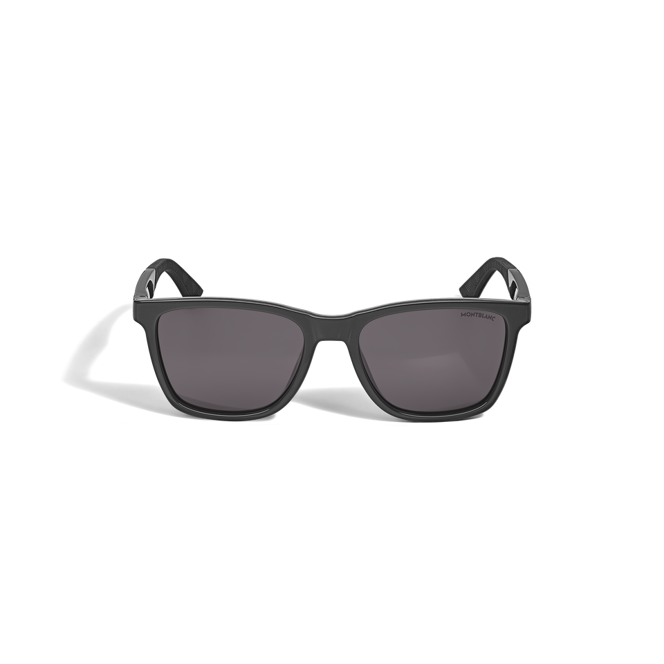 Quadratische Sonnenbrille mit schwarzem Spritzgussrahmen - 1