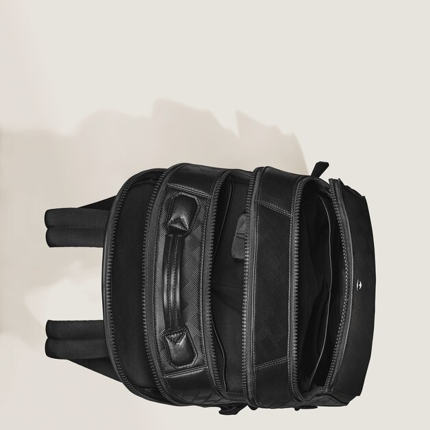 Sac &agrave; Dos Moyen Mod&egrave;le avec 3 Compartiments en Cuir Extreme - 6