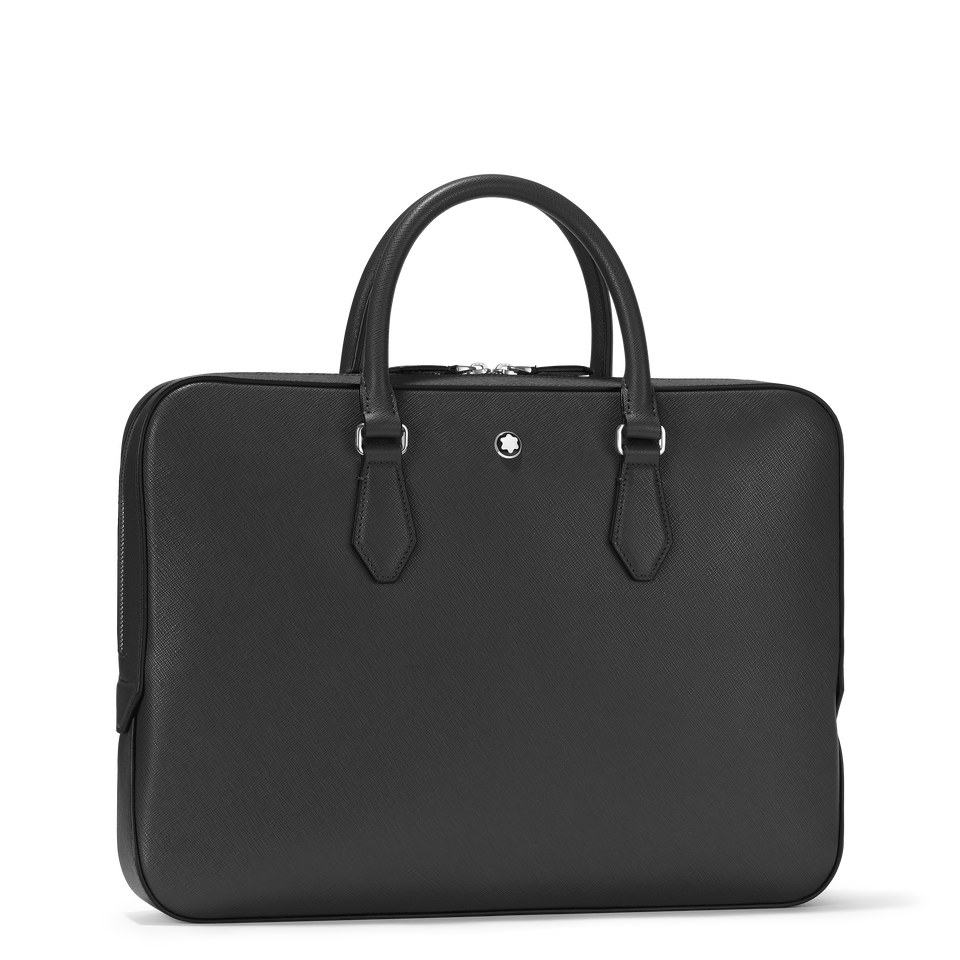 Thin Briefcase in Sartorial Leather - 3