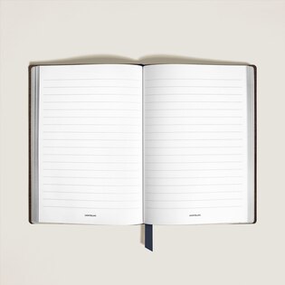 Medium Notebook in Extreme Leather, Lined Pages