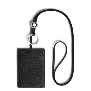 Card Holder 3cc with Strap in Grain Leather
