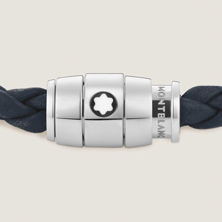 Bracelet Small, Soft Leather, Avio Blue