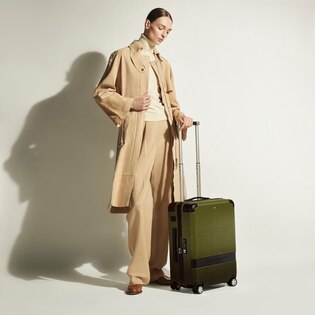#MY4810 Cabin Suitcase in Corteccia Sfumato Leather