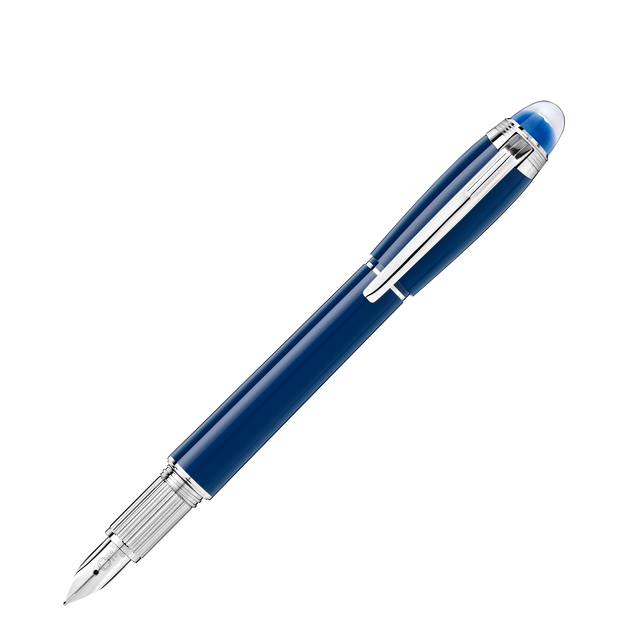 StarWalker Blue Planet Precious Resin Fountain Pen (F) - 3