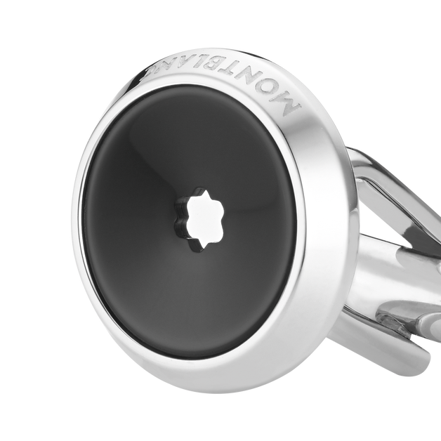 Star Cufflinks with Steel Inlay - 4