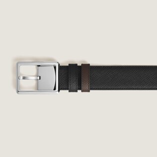 Rectangular 30&nbsp;mm Reversible Belt in Sartorial Leather
