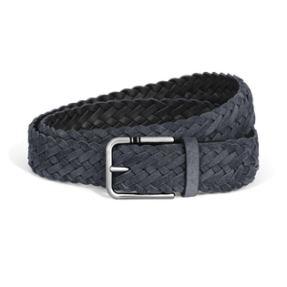 35 mm Belt in Suede with Square Meisterst&uuml;ck Buckle S