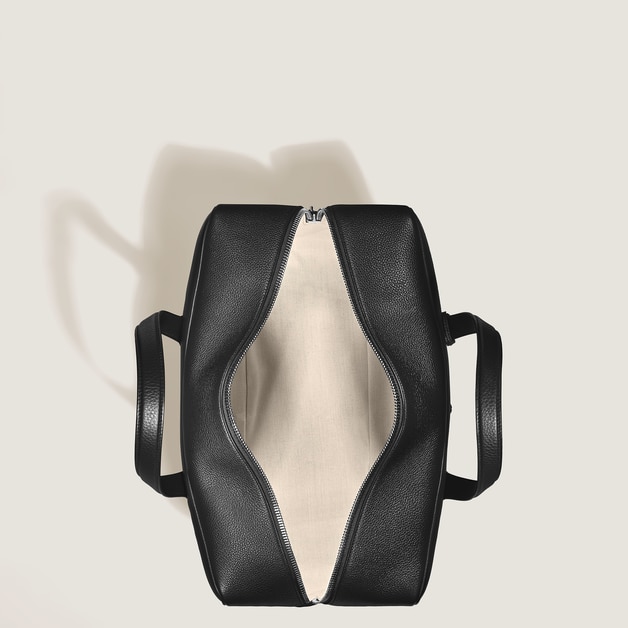 Sac Weekender 45 en Cuir Grain&eacute; - 8