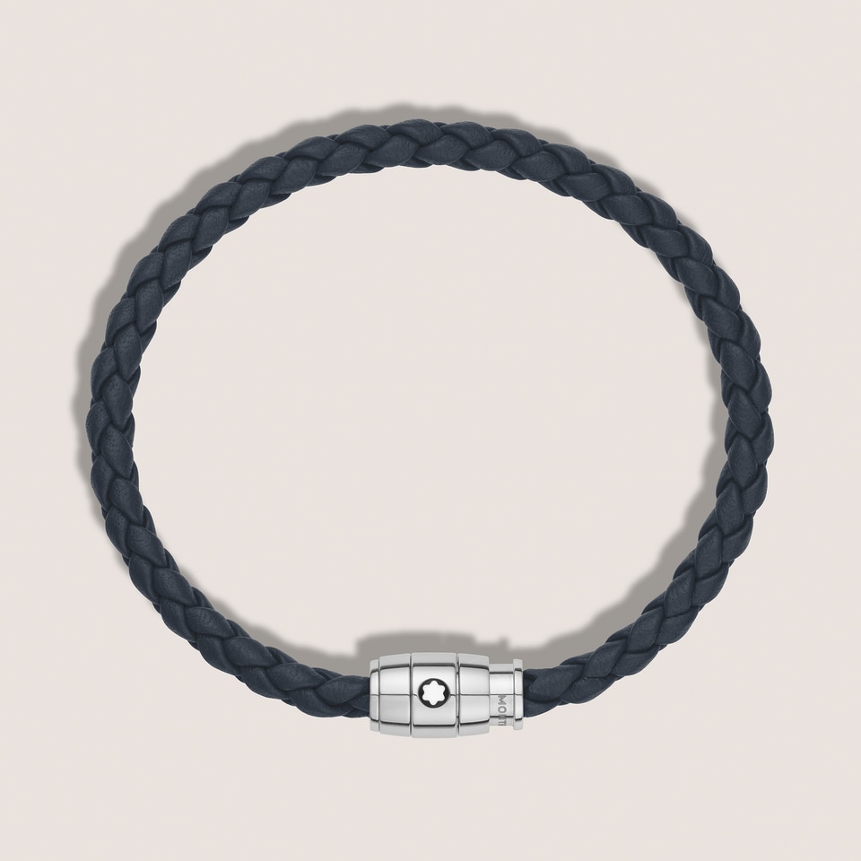 3 Rings Bracelet in Soft Leather - 3