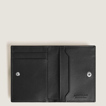 Mini Portefeuille 4cc en Cuir Soft