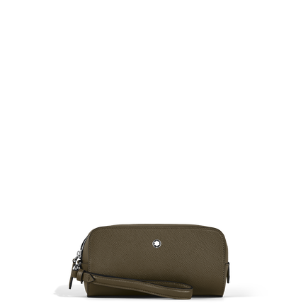 Small Wash Bag in Sartorial Leather
