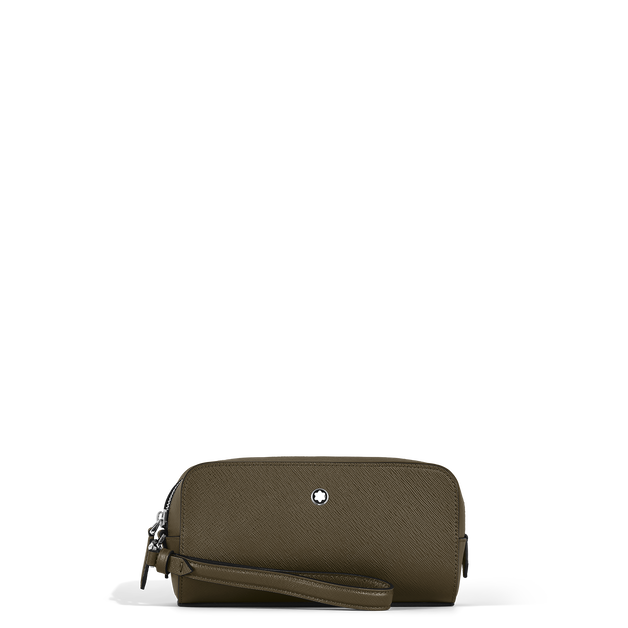 Small Wash Bag in Sartorial Leather - 1
