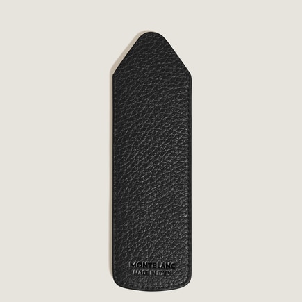 1-Pen Sleeve in Grain Leather