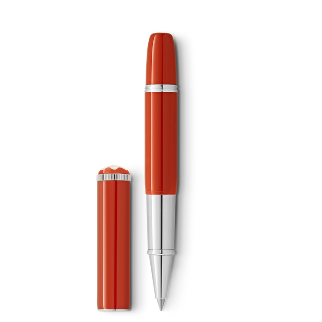 Montblanc Heritage Rouge et Noir "Baby" Special Edition Coral-Coloured Rollerball - 1