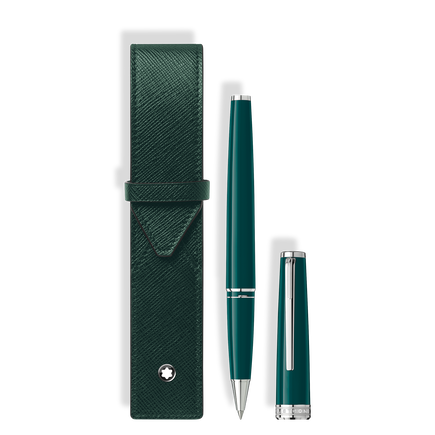 Set con Rollerball PIX Verde Intenso y Estuche para 1&nbsp;Art&iacute;culo de Escritura Montblanc Envelope