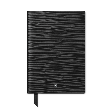Medium Notebook in Corteccia Leather, Lined Pages