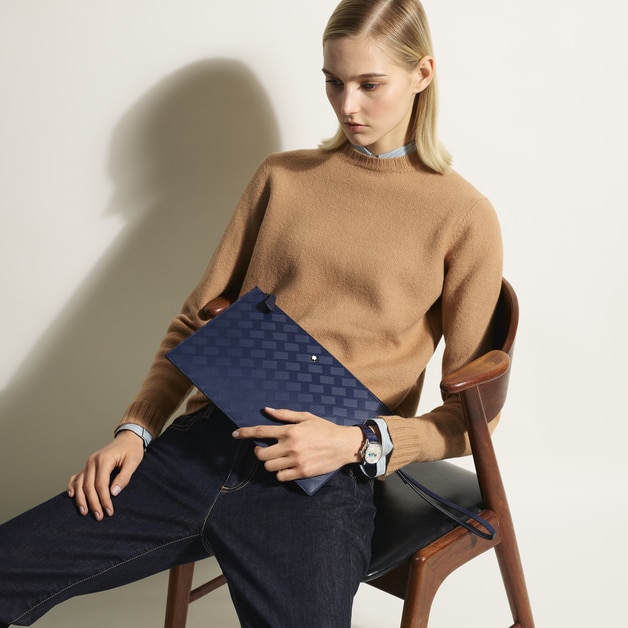 Clutch in Extreme Leather - 2