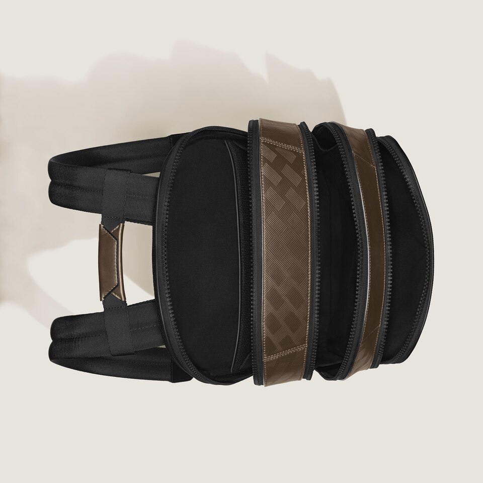 Large Backpack with 3 Compartments in Extreme Leather - 7