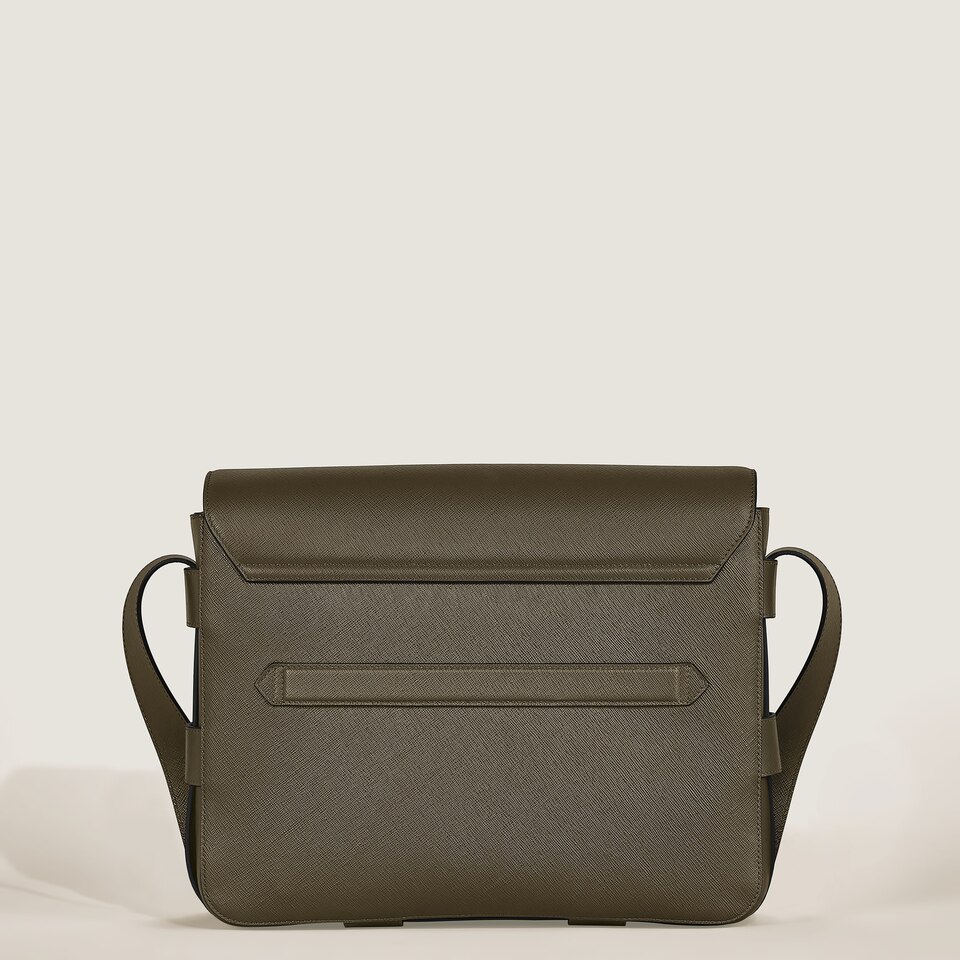 Belt Messenger Bag in Sartorial Leather - 5