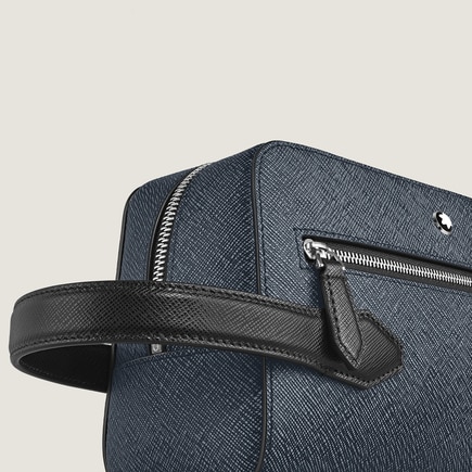 Wash Bag in Sartorial Leather