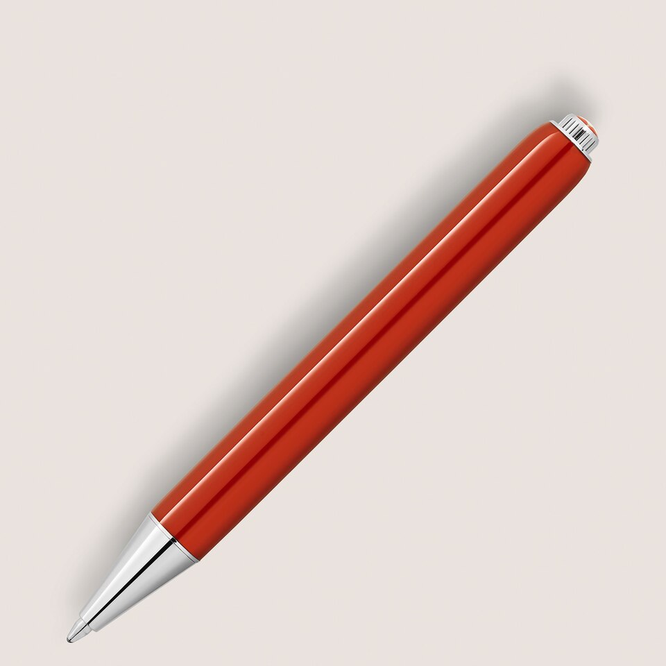 Montblanc Heritage Rouge et Noir "Baby" Special Edition Coral-Coloured Ballpoint - 4