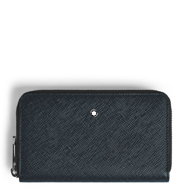 Cartera Continental Mediana para 12 Tarjetas con Cremallera de Piel Sartorial - 1