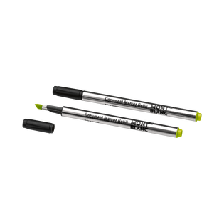 2 Document Marker Refills, Luminous Green