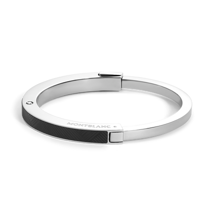 Bracciale Rigido in Acciaio con Motivo Extreme