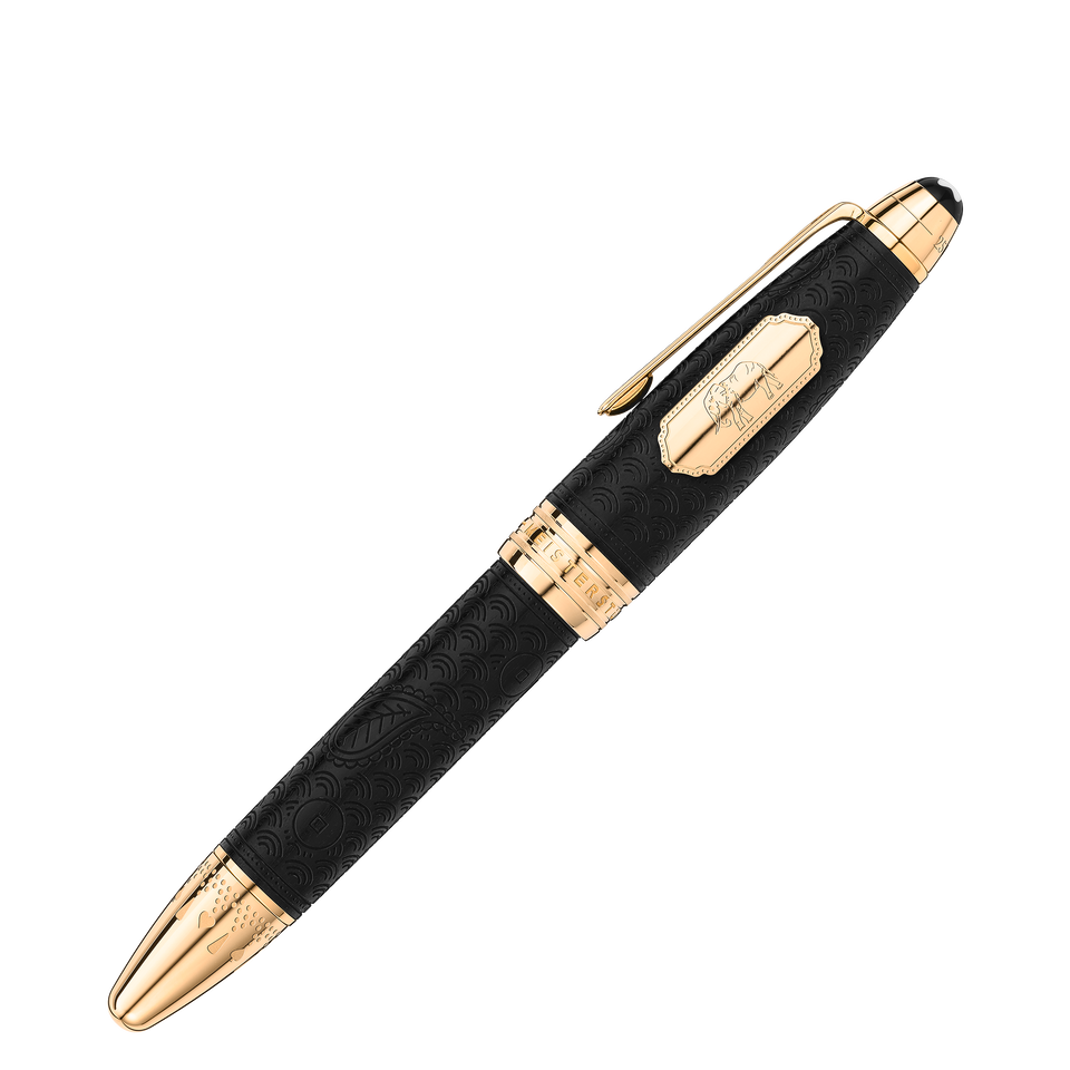 Meisterst&uuml;ck Around the World in 80 Days Solitaire LeGrand Fountain Pen - 5